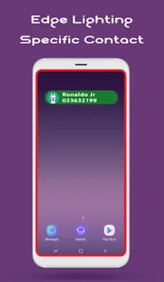 Edge Lighting Galaxy Dynamic android App screenshot 5